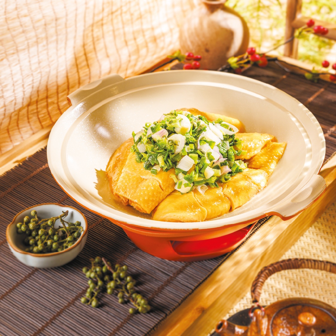  Scallion Oil Chicken