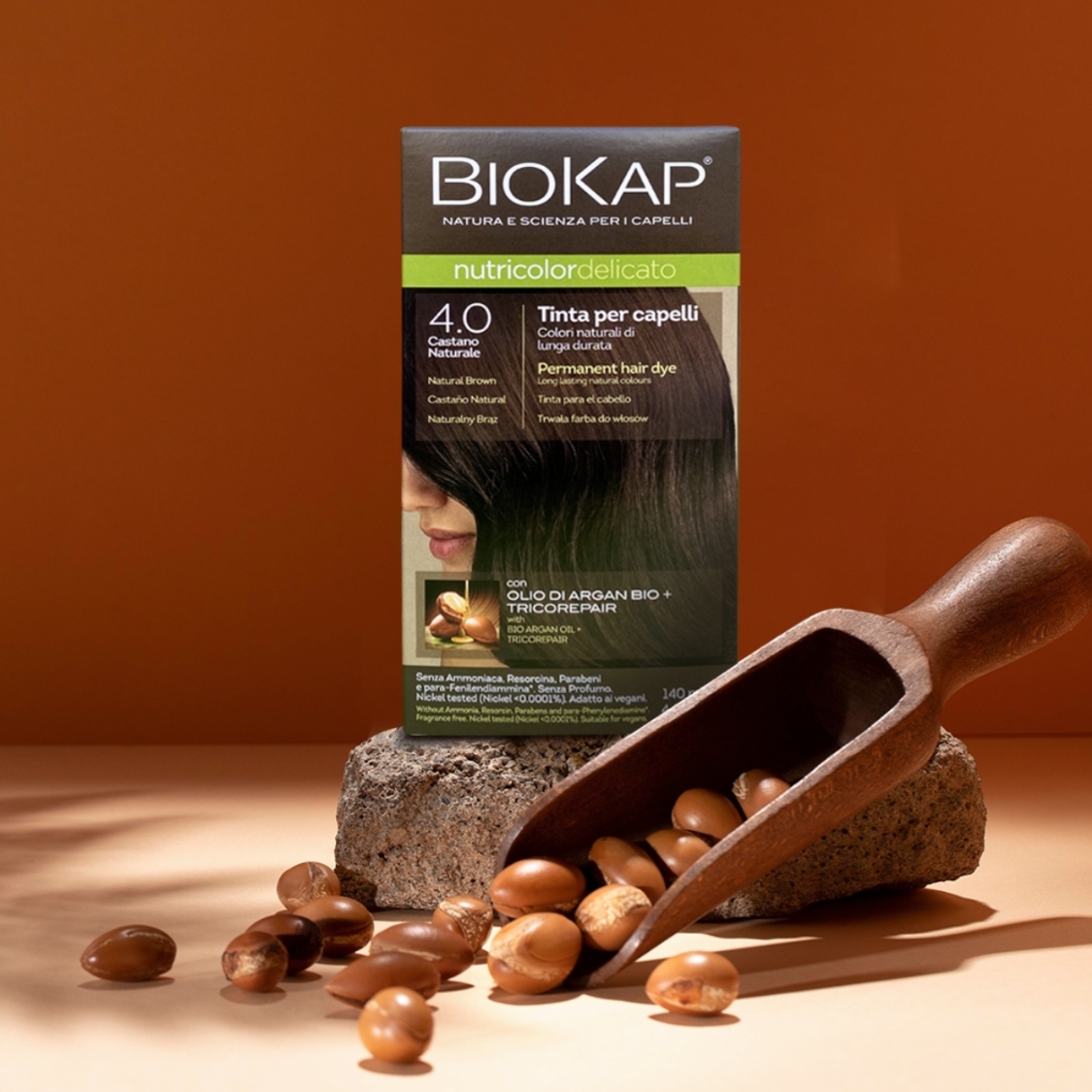 BIOKAP 意大利有机持久染发10分钟染白发