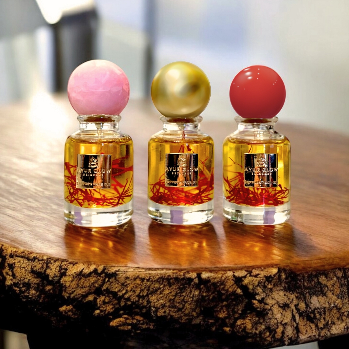 AYUR GLOW 美國天然有機藏紅花精華