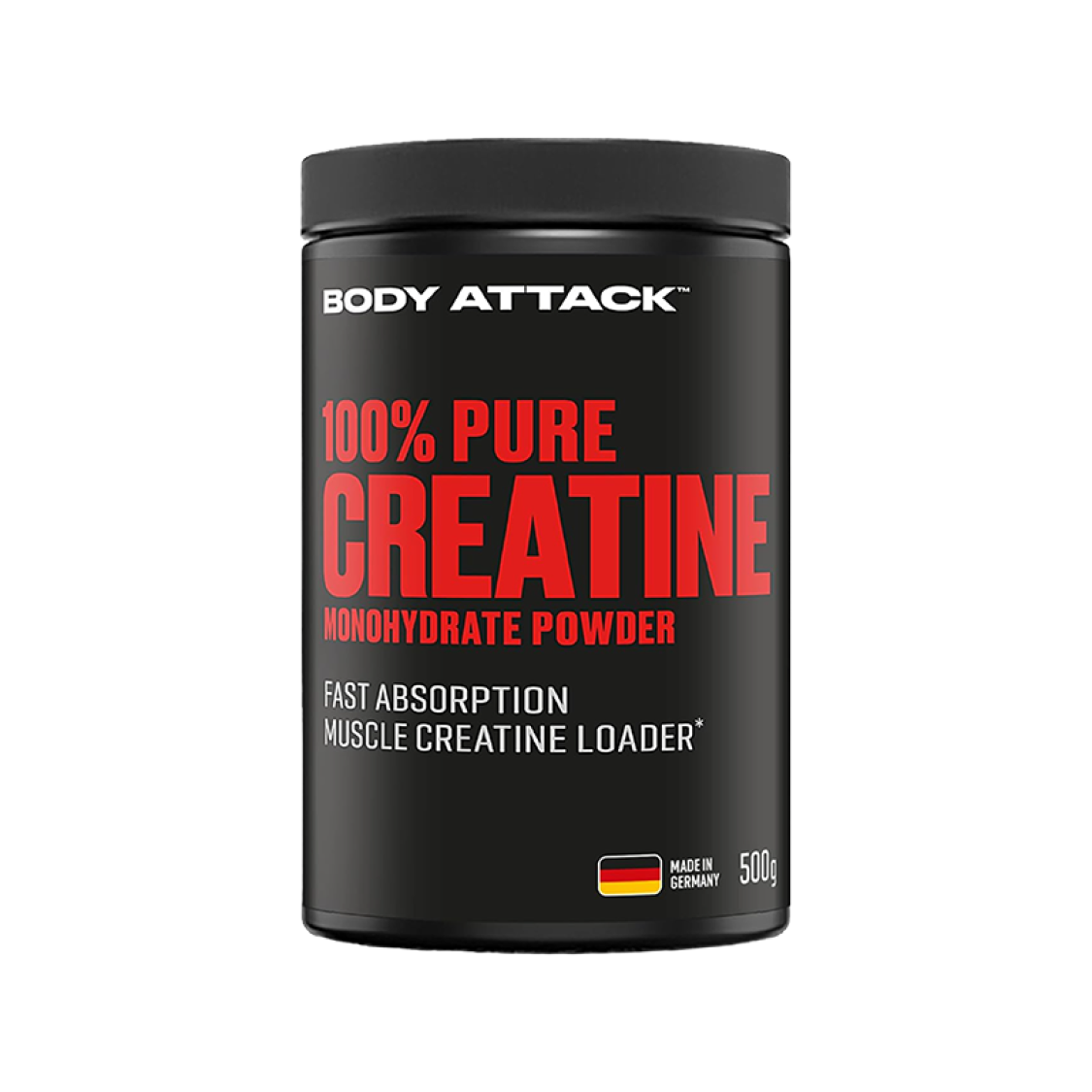 Body Attack 100% Pure Creatine Monohydrate - 500g