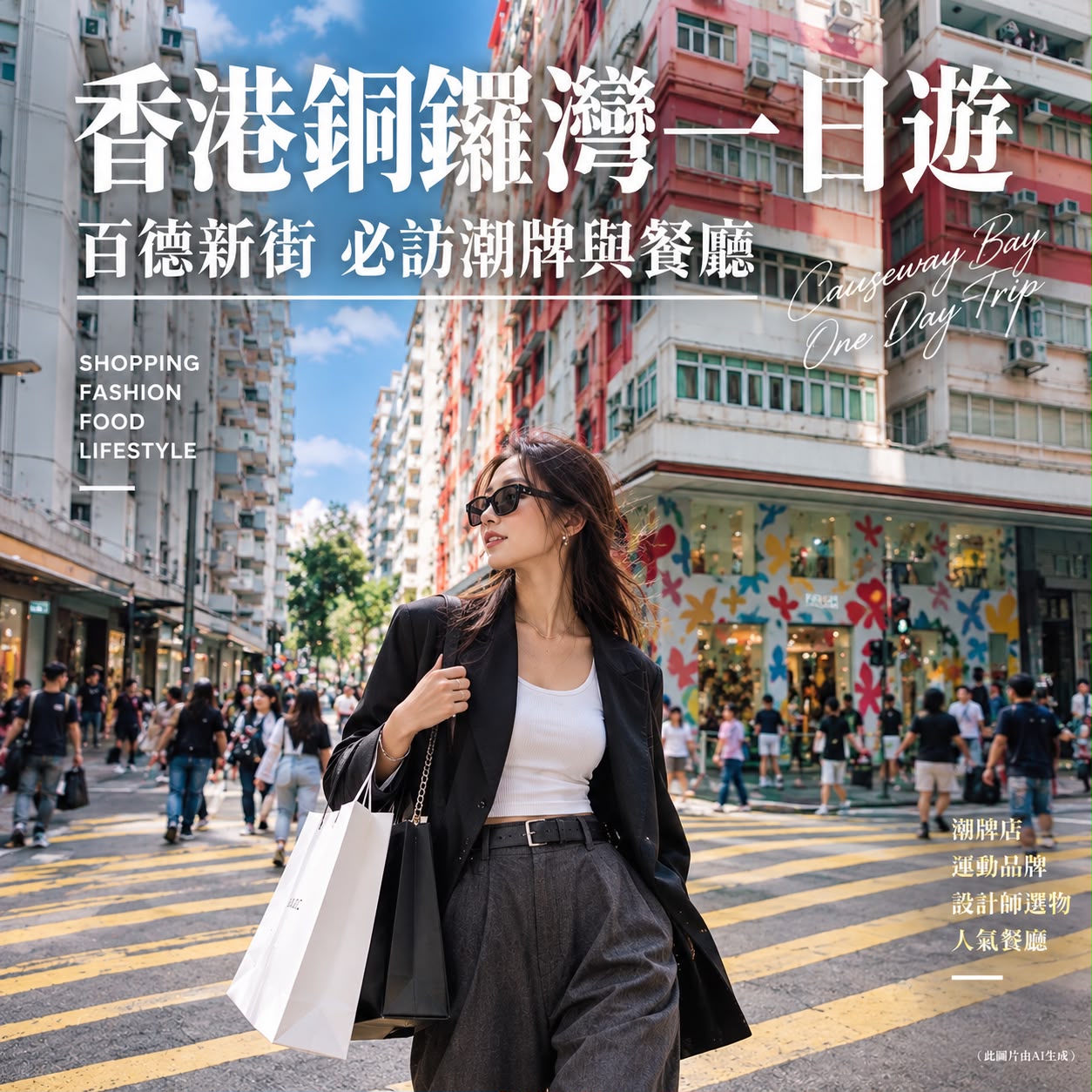 香港铜锣湾一日游｜Fashion Walk 必访潮牌店铺与餐厅