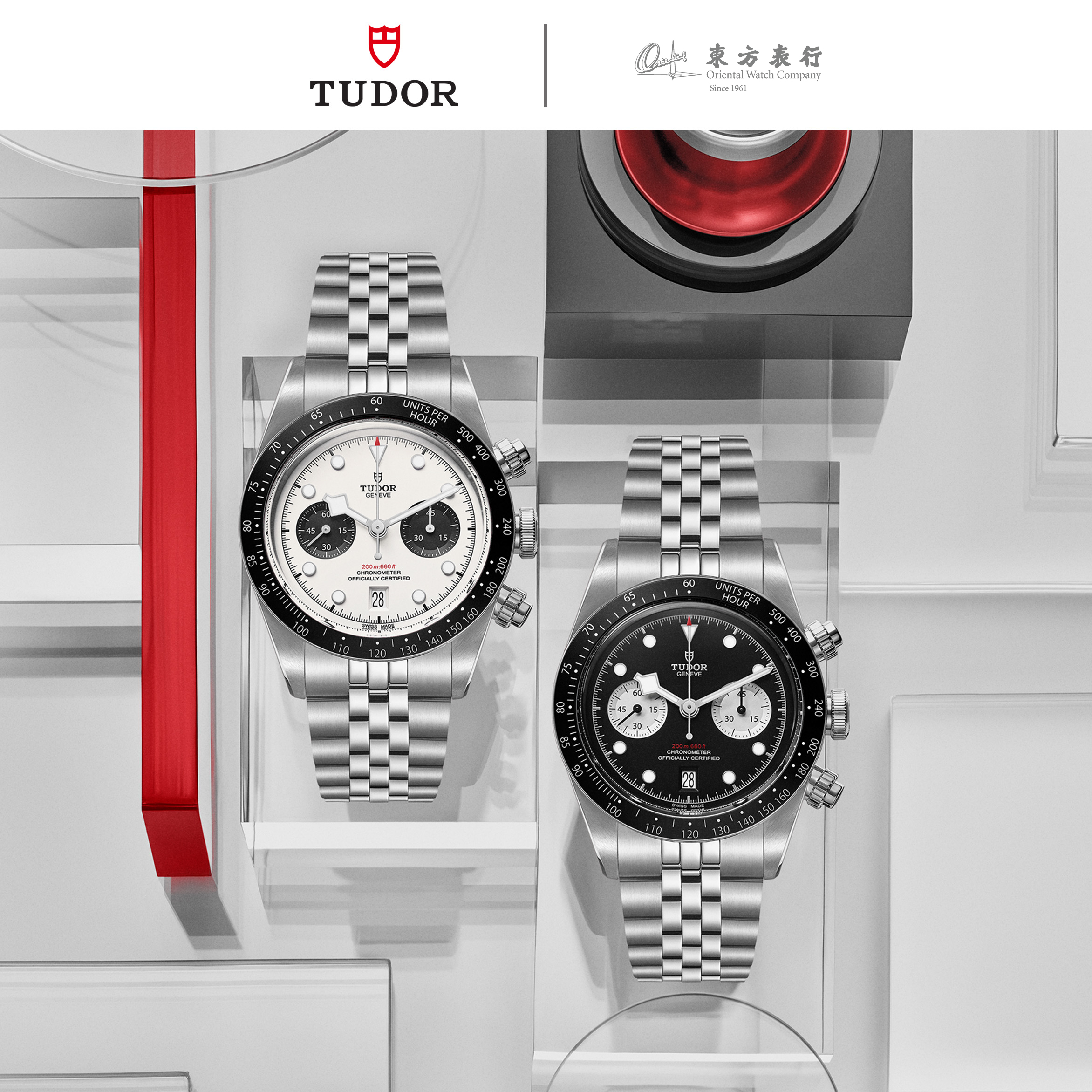 TUDOR Black Bay Chrono 腕表鉴赏 @ 东方表行