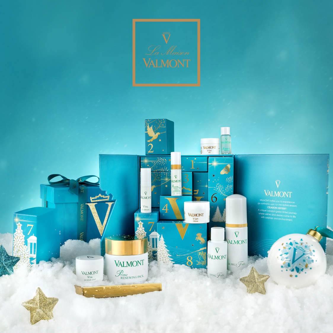 La Maison VALMONT Christmas Sets and Globally Exclusive Limited-Edition Handcrafted Ornaments