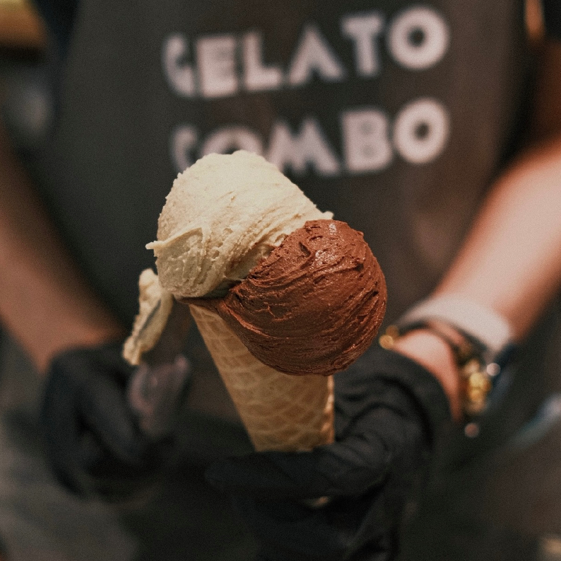 Gelato Combo Cone
