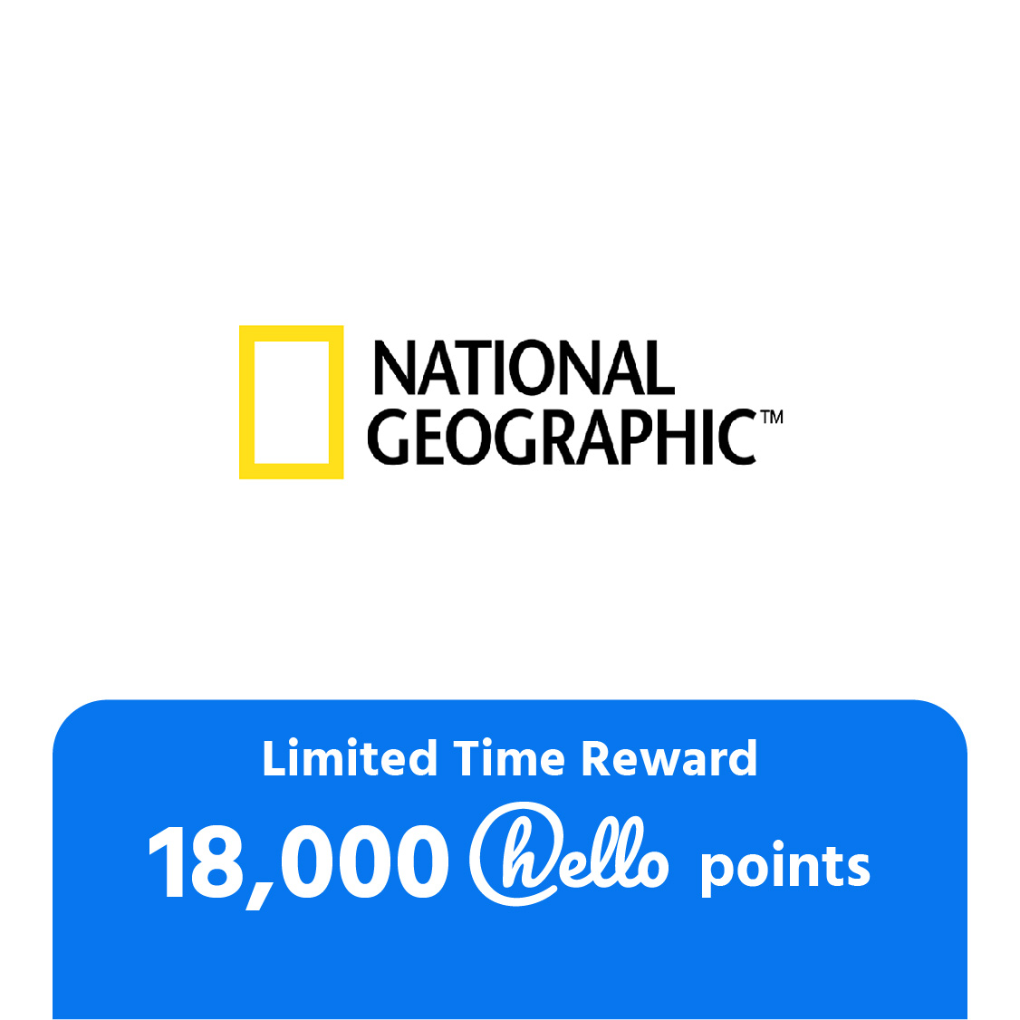 HK100 National Geographic eCoupon