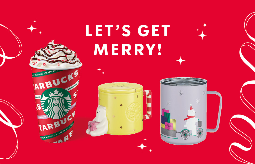 星巴克:凭券购买任何 2 件「节日窝心」圣诞系列商品,可即场获赠中杯装圣诞推广手调饮品一杯 @Fashion Walk
