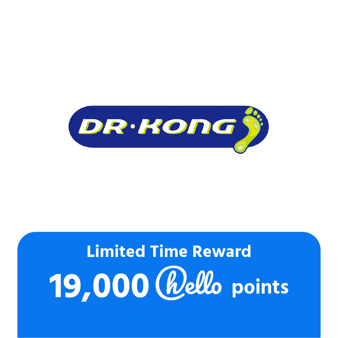 HK$100 Dr. Kong e-Coupon