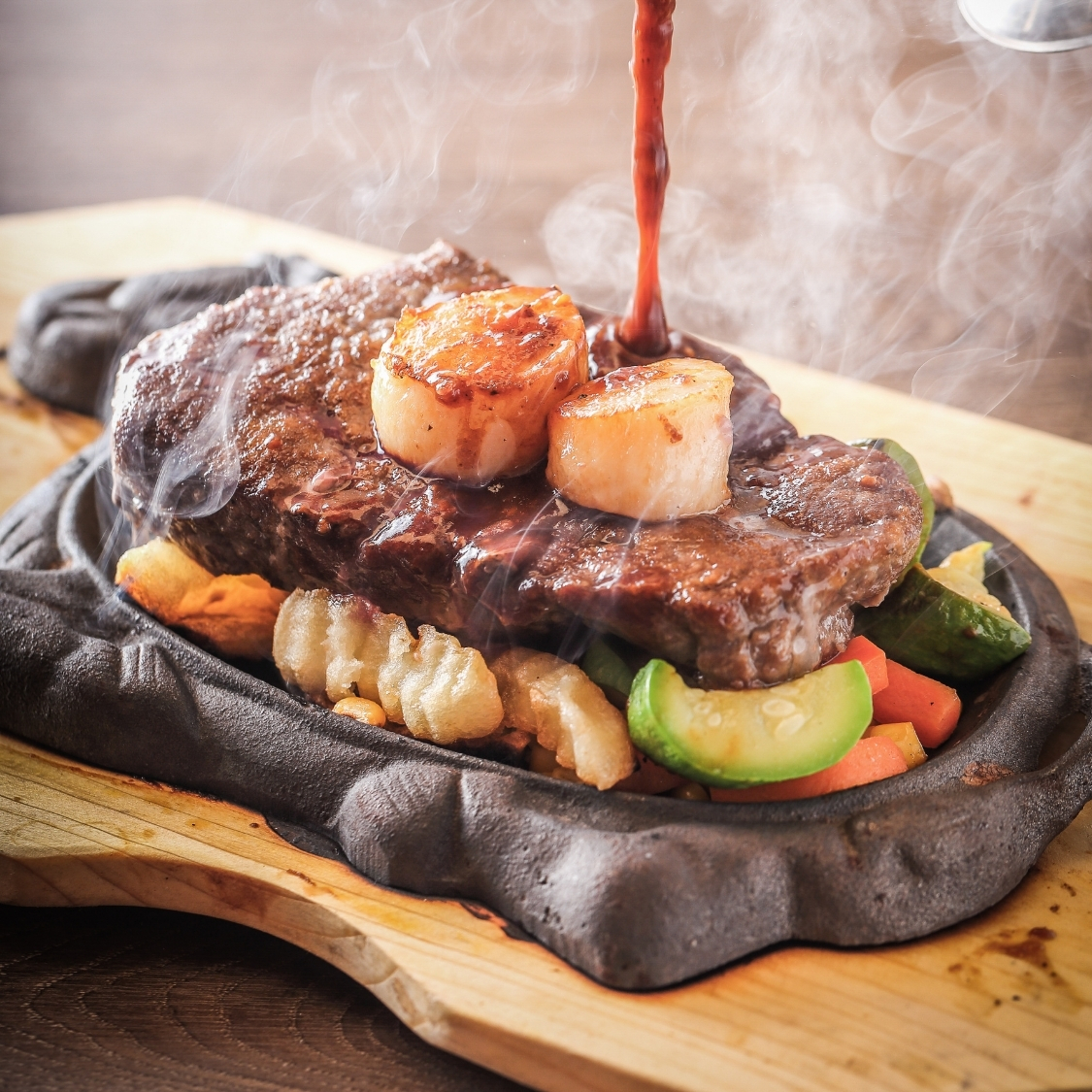 Fillet Steak w/ Scallop Set