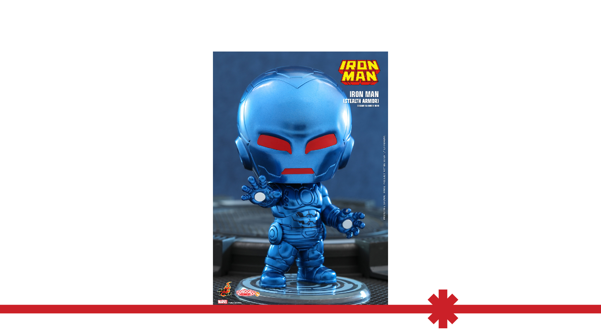 Hot Toys Echo Base: 《漫威漫畫》鋼鐵俠(潛行裝甲)COSBABY (S) 迷你珍藏人偶