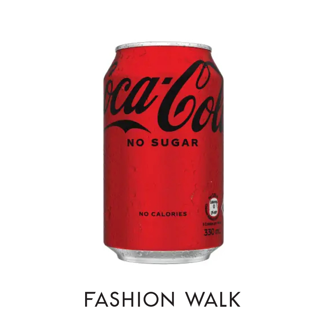 (Fashion Walk) 無糖可口可樂® (4罐 x 300ml) 電子換領券