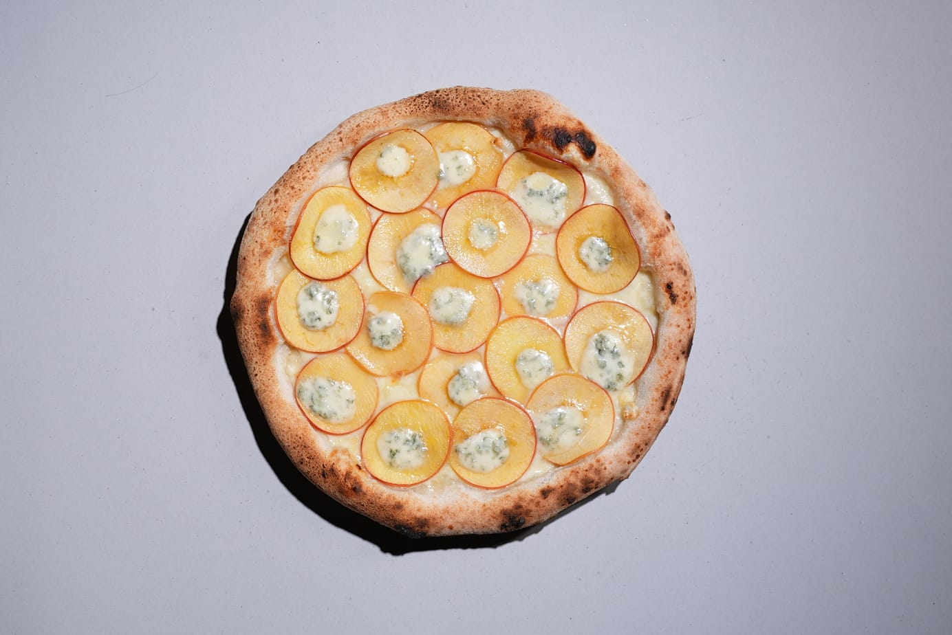 藍芝士蘋果薄餅