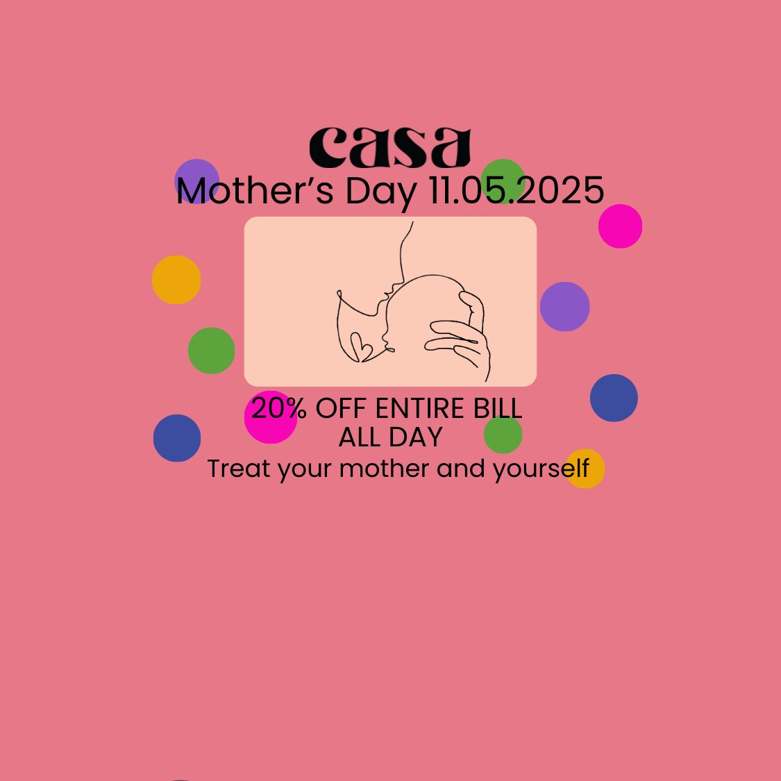 Celebrate Mother's Day with Casa Cucina! 