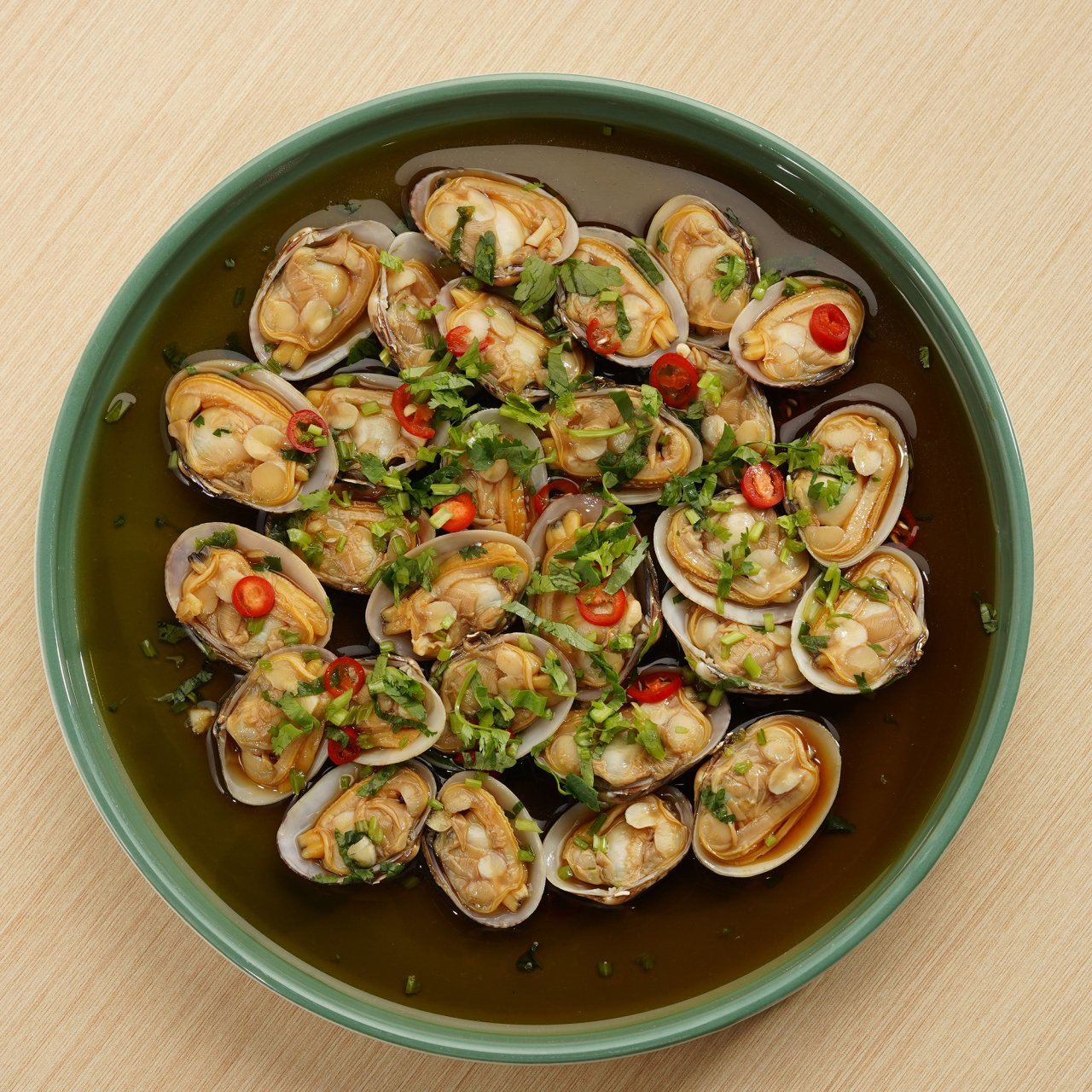 Chiu Chow Raw Marinated Clams