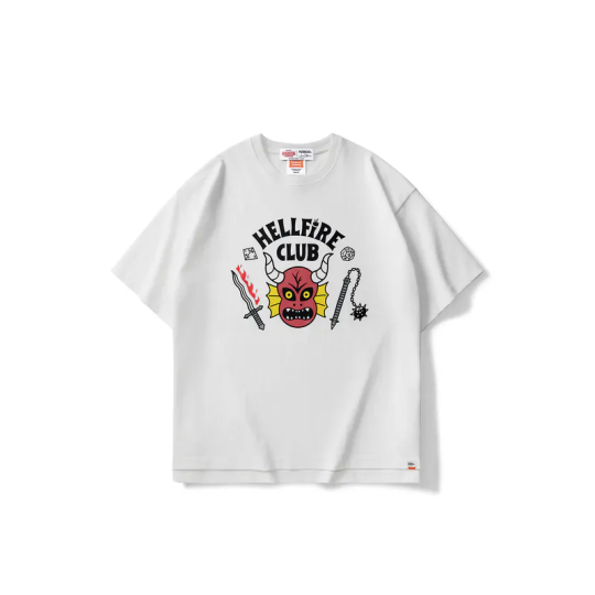 FILTER017® X Stranger Things X Jun Oson Hellfire Club Tee - White (M) (Worth: HK$459) (1 pc) e-Redemption Coupon