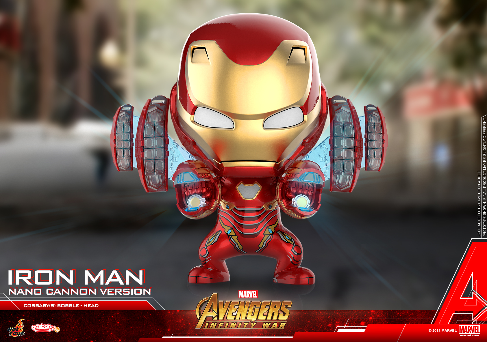 Hot Toys Echo Base -《复仇者联盟3: 无限之战》铁甲奇侠Mark L (Nano Cannon Version) Cosbaby (S) 迷你珍藏人偶电子换领券@Fashion Walk	