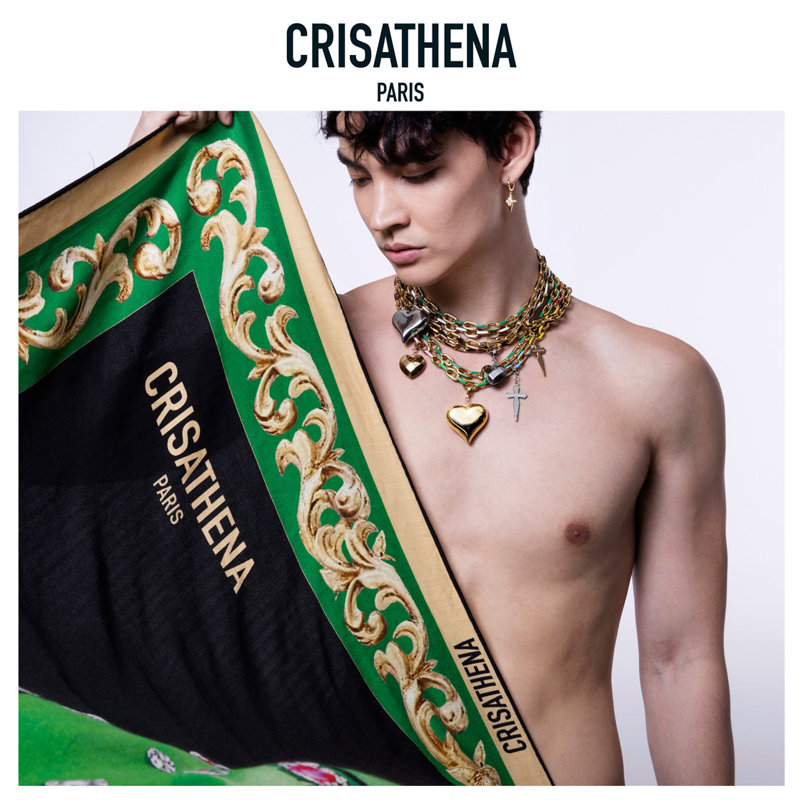 Crisathena Necklaces & Scarf